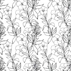 Seamless Floral Pattern N1189