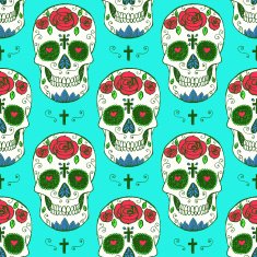 Sketch mexican skull N2