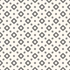 Abstract geometric dot seamless pattern illustration