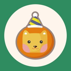 animal lion cartoon theme elements N2
