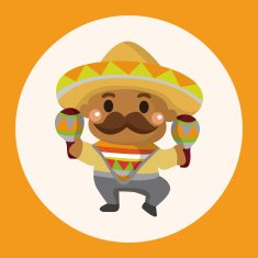 Mexican theme elements N2