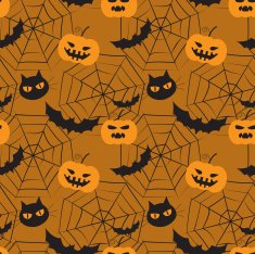 Halloween seamless pattern N52