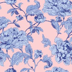 Seamless pattern with flowers rose - Illustration N3