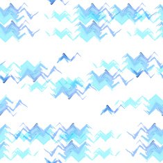 Ikat Seamless Pattern Vector N2