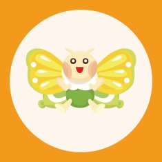 butterfly theme elements N7