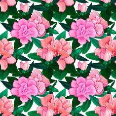 Azalea seamless pattern N4