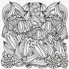 Pattern for coloring book N41