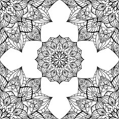 Eastern graphic ornament