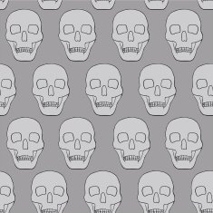 seamless background with skulls N5