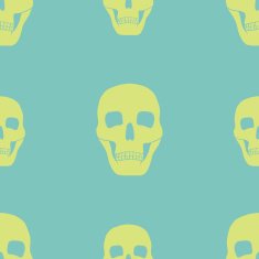 seamless background with skulls N6