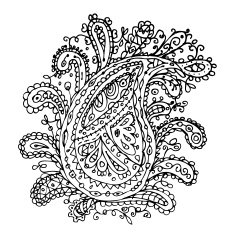floral ornament for your design N5