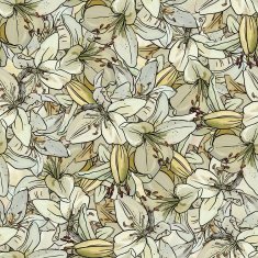 Seamless pattern with lilies N8