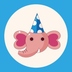 animal cartoon theme elements N4