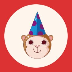 animal cartoon theme elements N10