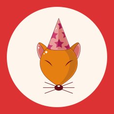 animal cartoon theme elements N11