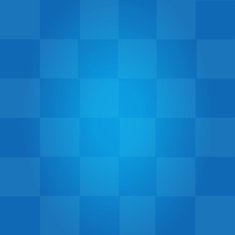 Blue Square Pattern Cartoon
