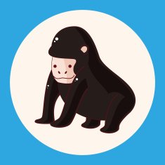 animal cartoon theme elements N19