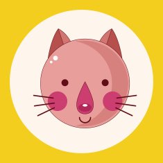 animal cartoon theme elements N22