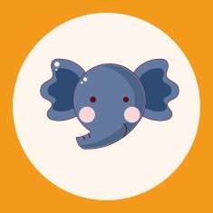 animal cartoon theme elements N26