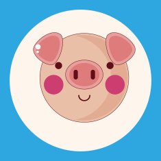 animal cartoon theme elements N27