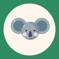 animal cartoon theme elements N29