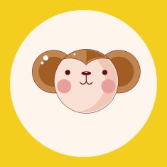 animal cartoon theme elements N32