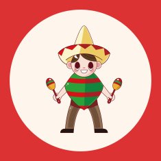Mexican theme elements N10