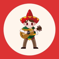 Mexican theme elements N12