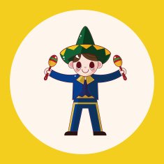 Mexican theme elements N17