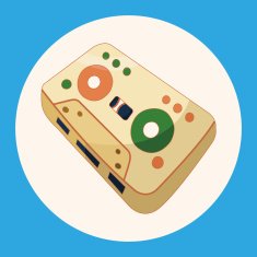Audiotape theme elements N9