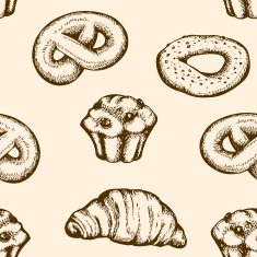 Bakery seamless pattern N7