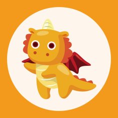 dragon theme elements vector eps N2