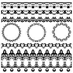 Vector Borders And Frames N3