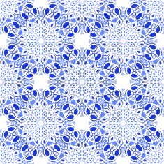 Seamless mandala pattern in moroccan arabic style N3
