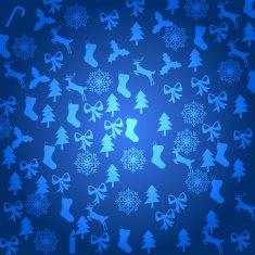Merry Christmas with decorations elements N7