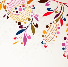 Floral abstract background N70