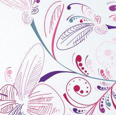 Floral abstract background N71