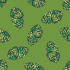 Green Leafs seamless Pattern