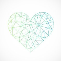 Abstract Heart background N2