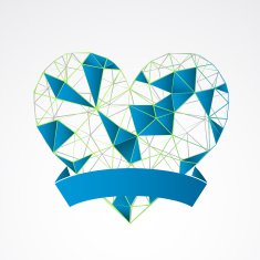 Abstract Heart background N3