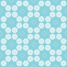 Christmas frosty background with winter flowers