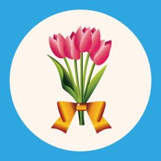 flower bouquet theme elements vector eps N10