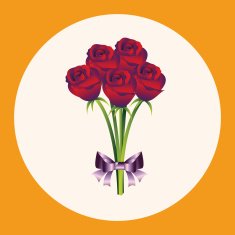 flower bouquet theme elements vector eps N15
