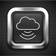 Download Cloud on Black Square N2