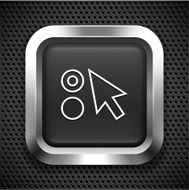 Internet Options on Black Square