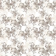 Beautiful seamless background of butterflies