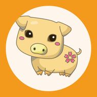 animal cartoon theme elements N49