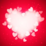Heart vector background N12