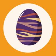 easter egg theme elements background eps10 N5