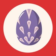 easter egg theme elements background eps10 N8